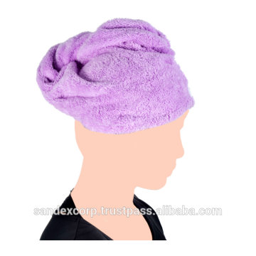 Quality microfiber hair turban